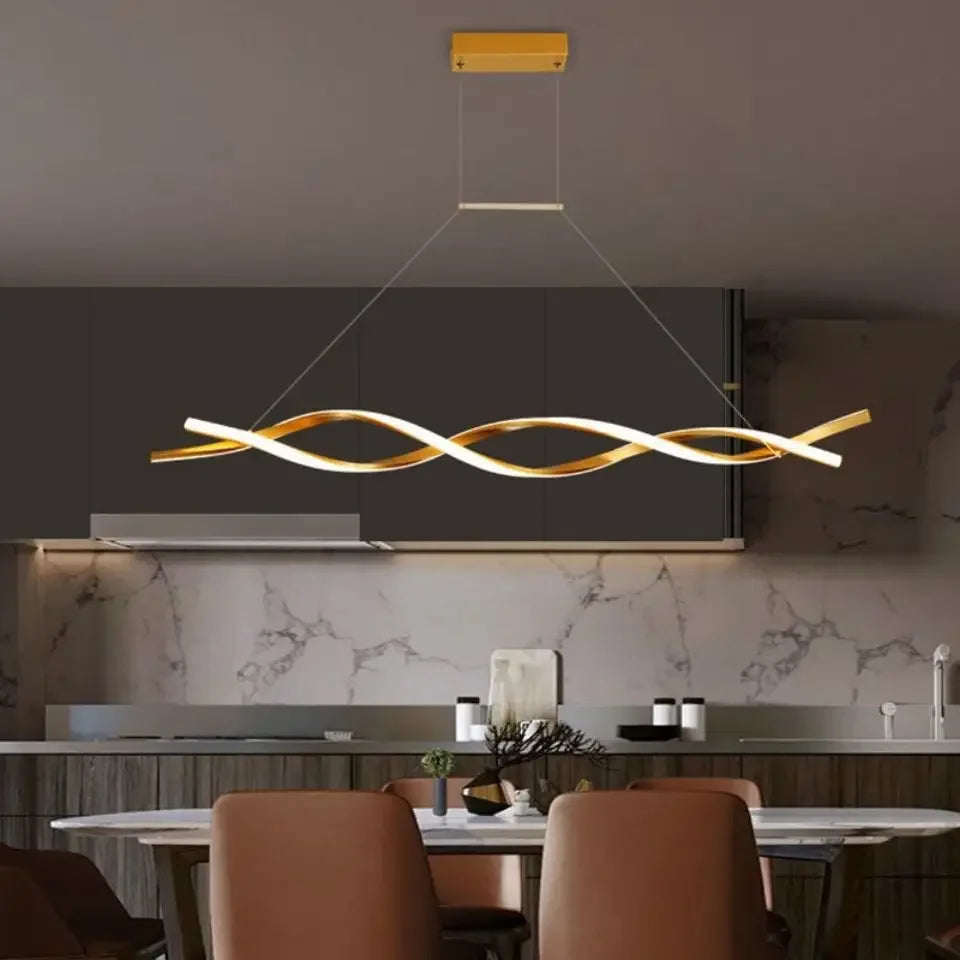 Modern Dimmable LED Pendant Lights for Kitchen Dining Office Chandelier