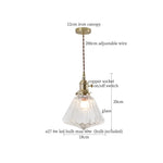 Afralia™ Glass LED Pendant Lights for Bedroom Living Room Kitchen Nordic Lamp