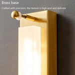 Postmodern Luxury Glass & Copper Wall Sconces