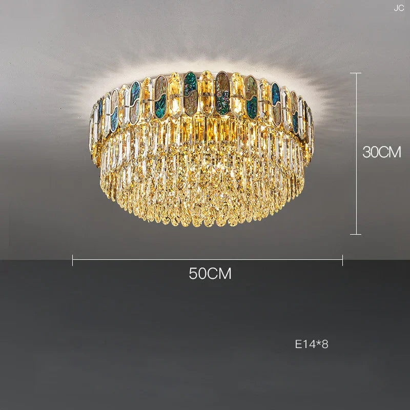 Crystal Chandelier LED Lighting for Living Room