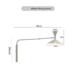 Marseille Rotary Wall Lamp - Adjustable Up/Down Lighting for Living Room & Bedroom