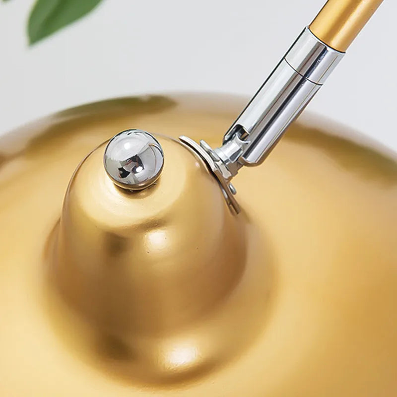 Nordic Adjustable Floor Lamp with Marble Base - Black