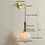 Copper Ceramic LED Wall Lamps - Nordic Modern Design