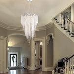 Crystal Tassel Pendant Light: Italian Postmodern Luxury for Bedroom & Restaurant
