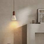 Yellow Travertine LED Pendant Lamp for Dining Living Room Kitchen Cafe