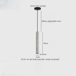 Afralia™ Terrazzo LED Pendant Lamp Industrial Decor Nordic Modern Lighting