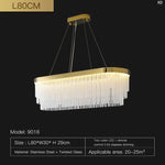 Crystal Pendant Light - Luxury Nordic Lamp for Home and Restaurant