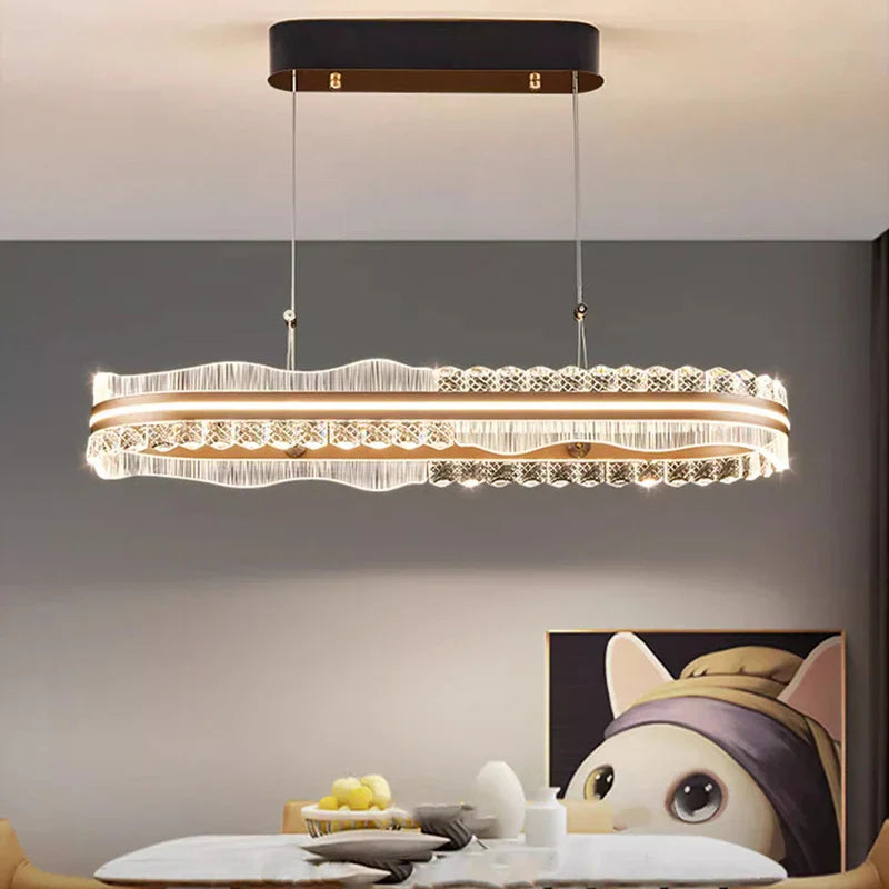 Modern LED Pendant Light Chandeliers for Living Room and Dining Room