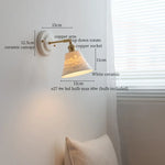 Ceramic LED Wall Lamp Bedroom Kitchen Bathroom Mirror Bedside Stair Light