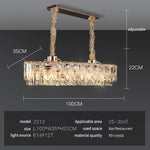 Crystal Ring Chandelier: 2024 Luxury Bedroom Dining Room Lighting