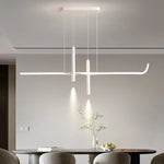 Modern LED Dining Room Chandelier for Minimalist Dining Tables and Bars