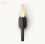 Modern Brass Black LED Wall Sconce for Indoor Bedroom Bathroom Living Room