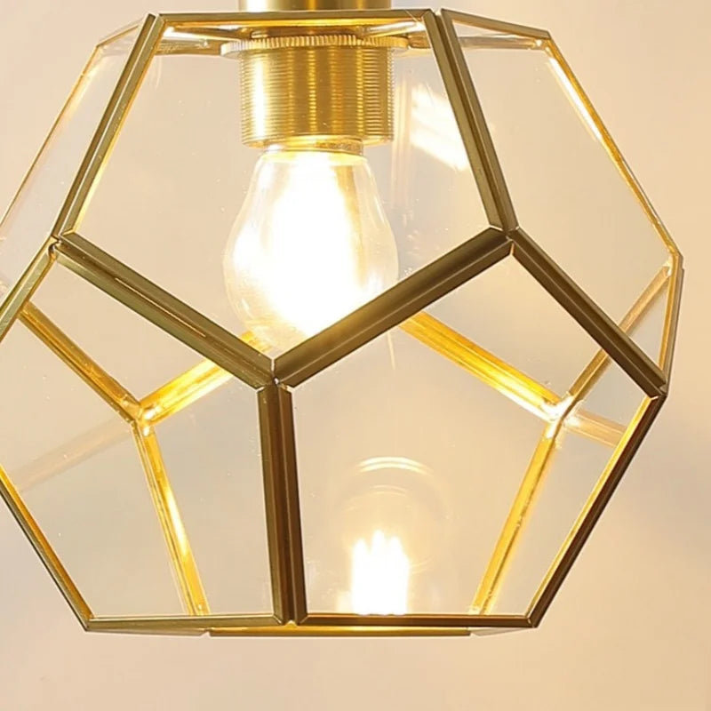 Glass LED Pendant Lights for Nordic Modern Style Dining Room Decor