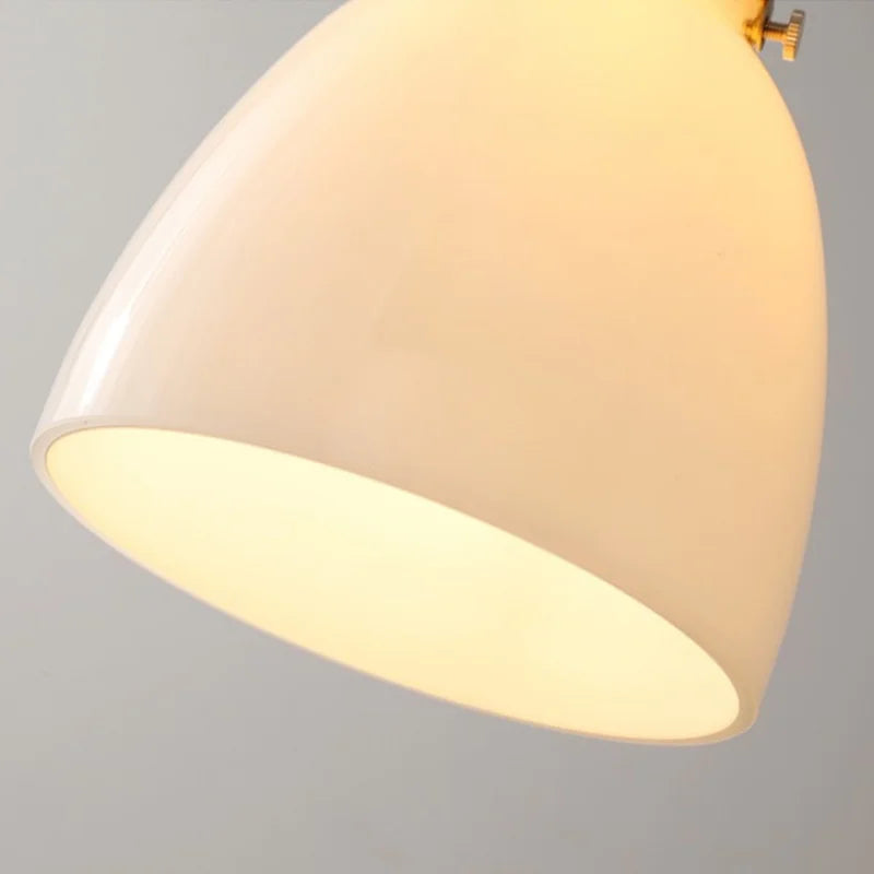 Glass LED Pendant Light Fixture Nordic Modern Hanging Lamp