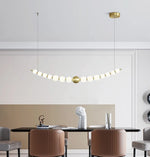 Love Gold Chrome Chandelier LED Suspension Lighting for Dinning Room