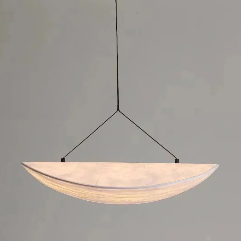 Afralia™ Silk LED Pendant Light Modern Nordic Chandelier Luminarias