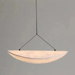 Afralia™ Silk LED Pendant Light Modern Nordic Chandelier Luminarias