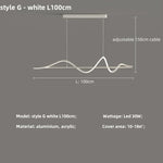 Afralia™ Minimalistic LED Pendant Light for Modern Dining Room Elegance