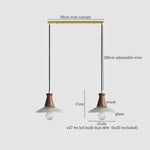 Vintage Glass LED Pendant Lights: Bedroom Living Room Hanging Lamp Lighting