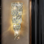 Bacci Crystal Contemporary Wall Sonce