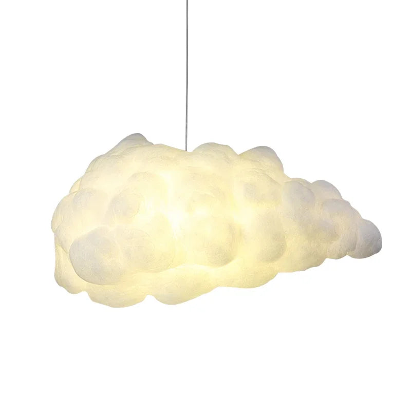 Cloud Cotton Pendant Light Chandelier for Living Dining Room