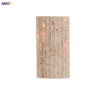 Yellow Travertine LED Wall Light Room Decoration Living Dining LED Wall Lamp