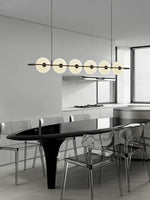 Luxury Aluminum Glass Pendant Light 2025 for Dining Room & Bar Decor.