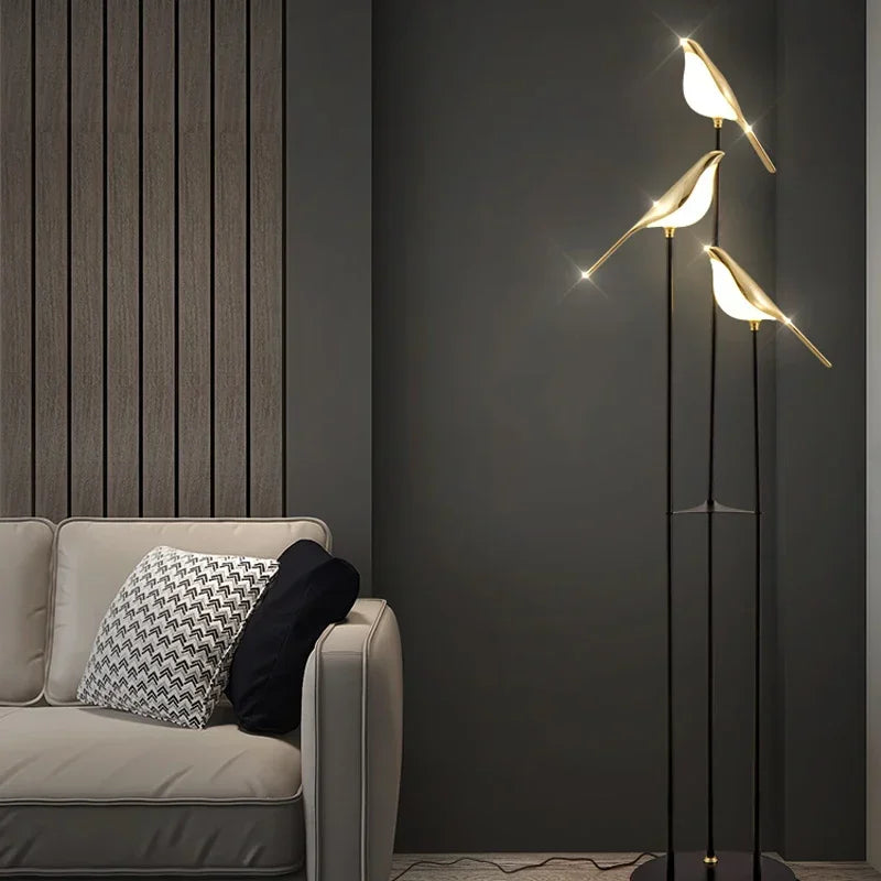 LED Bird Desk Lamp for Bedroom Living Room