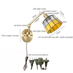 Afralia™ Glass LED Wall Lights Bathroom Mirror Loft Living Room Bedroom Lamp