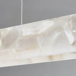60" Natural Marble Dining Room Light Fixture