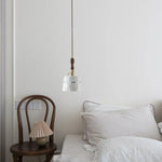 Ceramic LED Hanging Pendant Light - Modern Nordic Design for Home Decor
