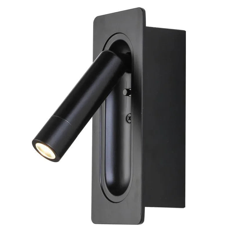 Adjustable Bedside LED Wall Lamp for Modern Hotel Guest Rooms