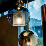 Designer Glass Chandelier Pendant Light for Dining Room Kitchen Loft Home Decor