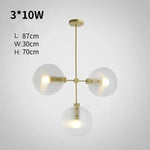 Nordic Acrylic Ceiling Chandelier for Living Room Dining Kitchen Bedroom Lighting
