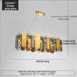 Postmodern Chandelier: LED Living Room Diningroom Bedroom Clothing Store Light