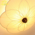 Plum Blossom LED Solid Wood Ceiling Lamp for Bedroom Living Room
