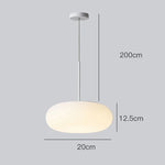 Big Ball Pendant Lamp for Living Room - Nordic Designer Ceiling Light