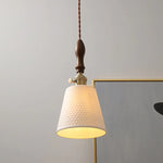 Ceramic LED Pendant Light Nordic Modern Hanging Lamp for Home Decor