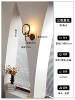 Zen Art Glass Lotus Flower LED Wall Lamp for Bedroom Living Room