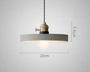 Blue Glass Pendant Lights for Bedroom Dinning Living Room