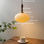 Ceramic LED Pendant Light Nordic Modern Hanging Lamp for Home Decor