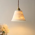 Ceramic LED Pendant Lights, Nordic Chandelier for Home, Dining, Bedroom & Bar