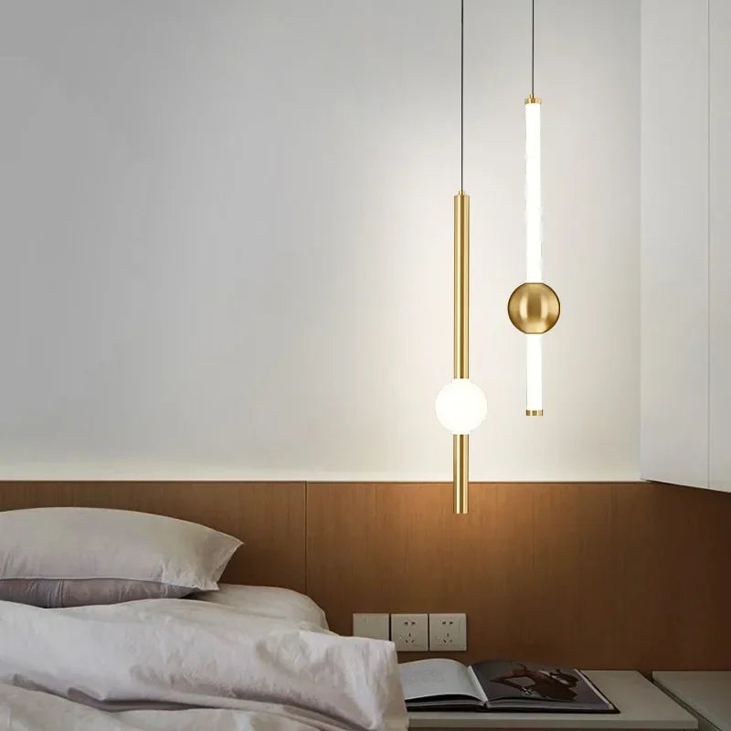 Nordic Simple LED Pendant Lamp | Living Room Bedroom Kitchen Restaurant Decor