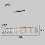 Modern Glass Chandelier for Luxury Home Decor