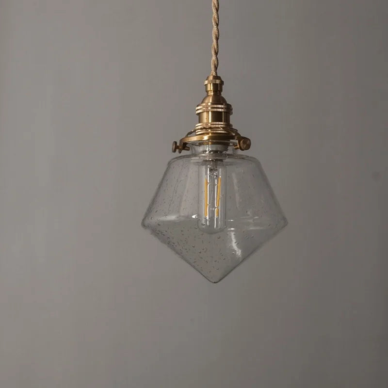 Bubble Glass LED Hanging Light Minimalism Pendant Lamps