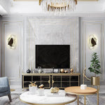 Luxury Irregular Graphic Wall Light by - Modern Bedroom Bedside Sconce