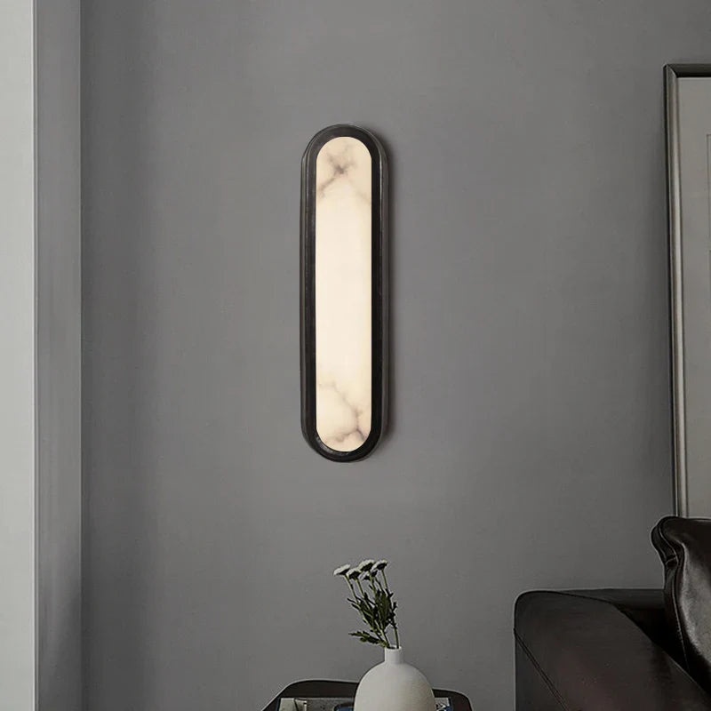 Moonshade Natural Marble LED Wall Lamp