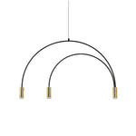 Arc Pendant Light Chandelier - LED Suspension Lamp for Kitchen Island