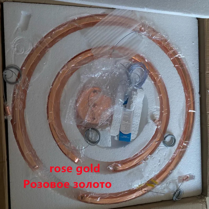 Nordic Ring LED Pendant Chandelier for Home Living Dining Kitchen Lighting