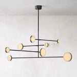 Copper Marble LED Chandelier for Dining Room & Kitchen